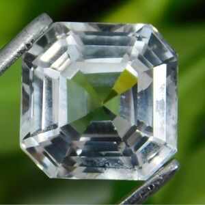 Stunning Asscher Cut Certified Natural, 11.80 ct., Sapphire